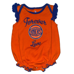 ⭐ NBA KNICKS Baby Girls Romper 0–3 Months ⭐